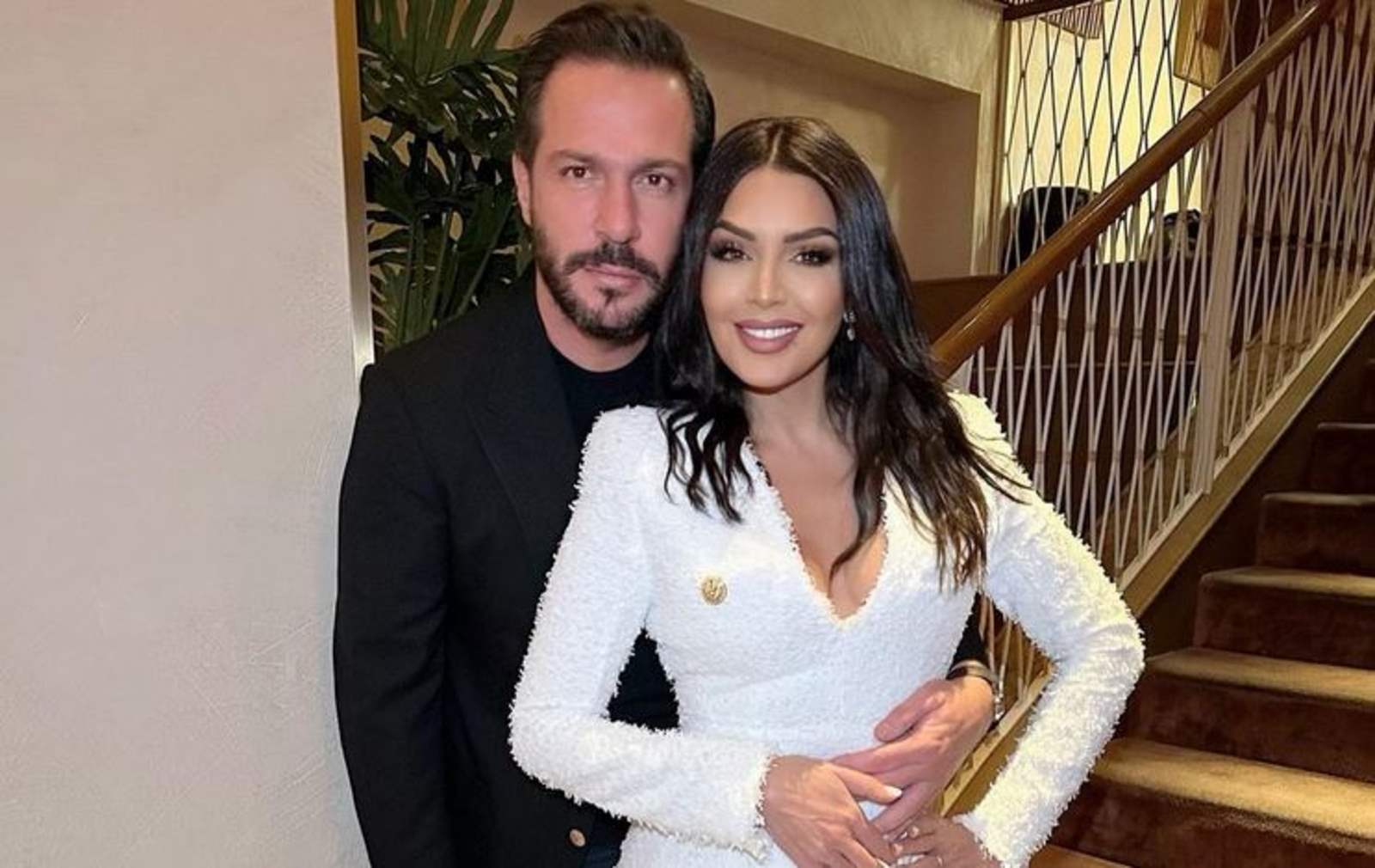 امل بو شوشة تحتفل بعيد ميلاد زوجها رجل الاعمال اللبناني ولقطات رومانسية تجمعهما