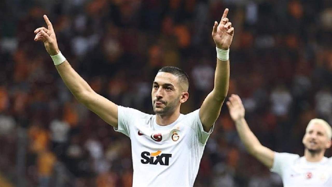 فيديو - حكيم زياش يقصّ شريط أهدافه في تركيا