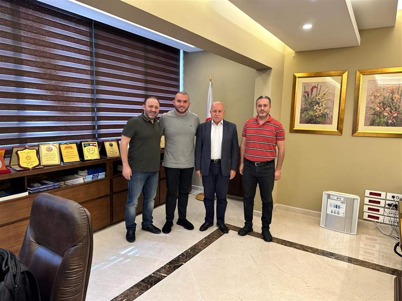 فواز زار حيدر: لأهمية تعزيز التعاون بين النوادي والاتحاد من أجل تحقيق الأهداف المشتركة