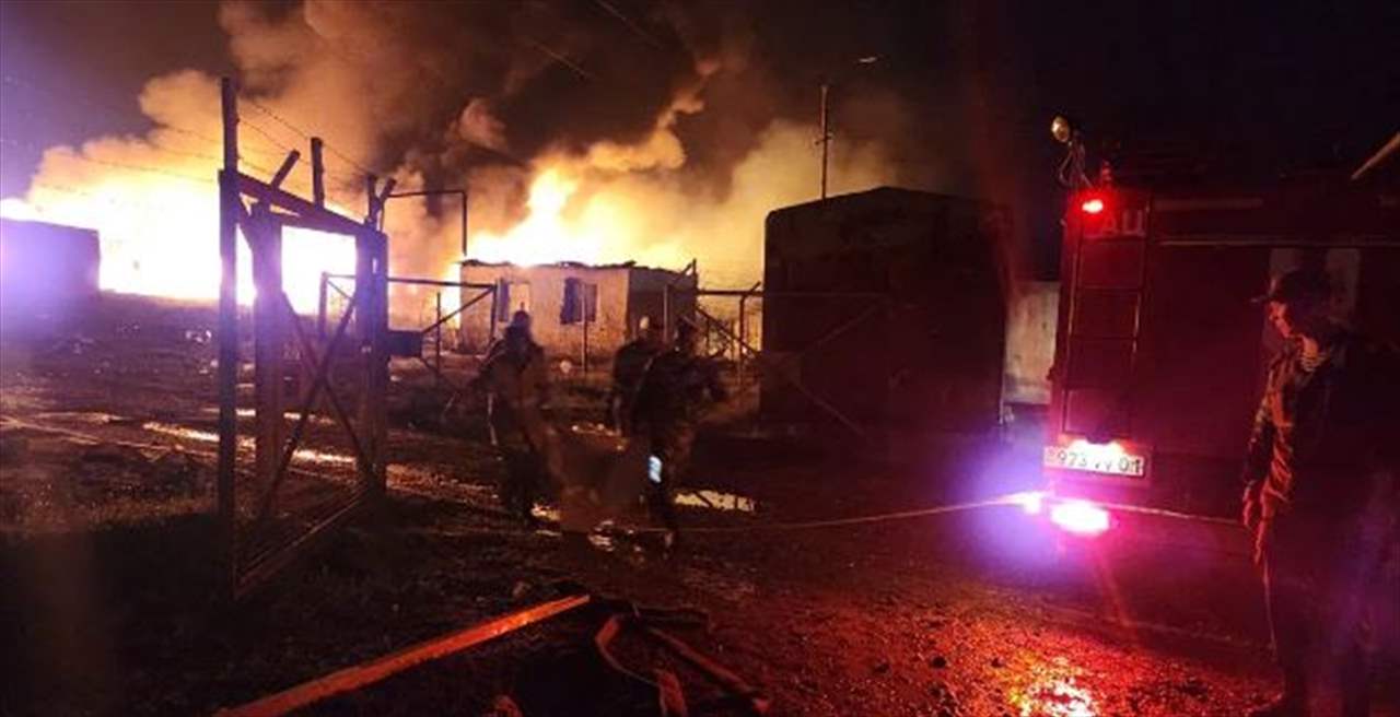 20 قتيلا و290 جريحا بانفجار مستودع وقود في كراباخ 