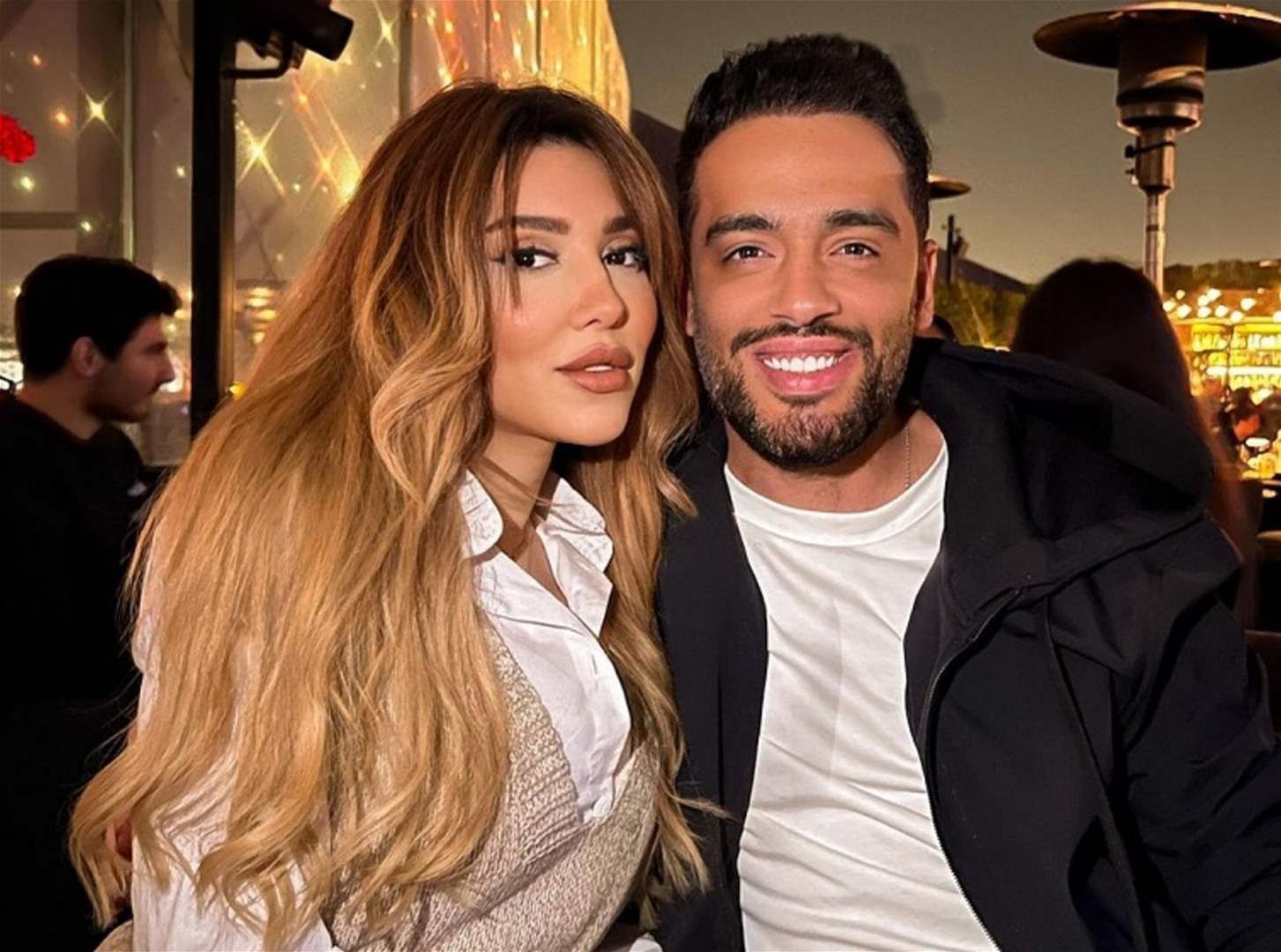 رامي جمال و زوجته ناريمان يثيران الجدل بإعلان مفاجئ .. هل تراجعت عن اعتزالها؟