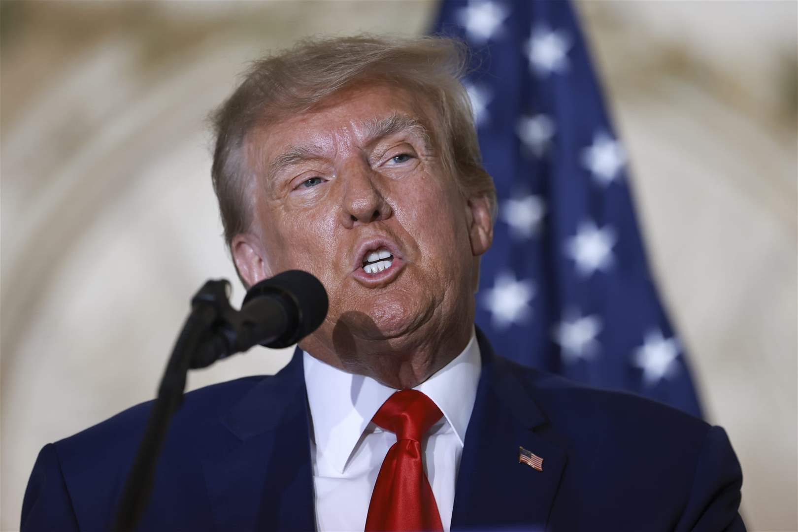 ترامب يتعهد بالعودة إلى الييت الأبيض وإنهاء "الظلام" 