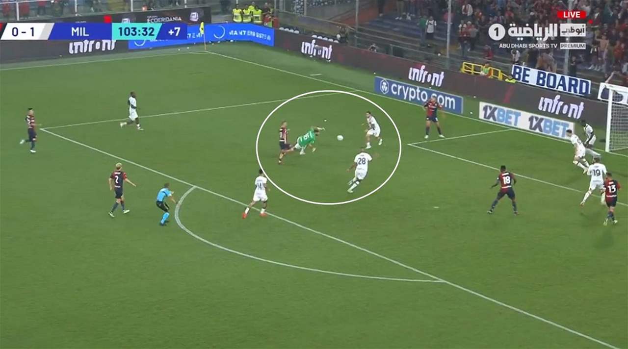 فيديو - الهدّاف الفرنسي أوليفييه جيرو حارساً للمرمى