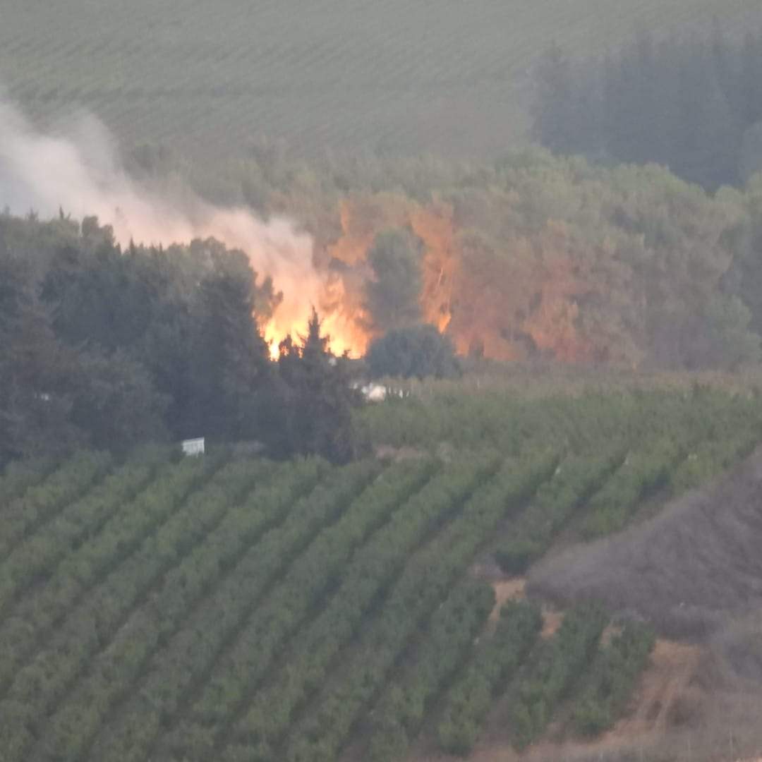 بالفيديو - مشاهد  لاستهداف دبابة الميركافا الاسرائيلية بصاروخ  في أفيفيم قبالة مارون الراس