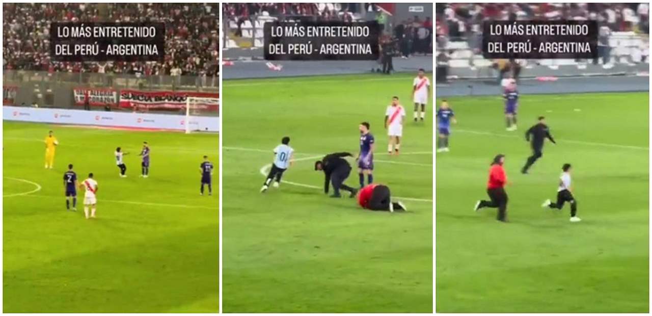 فيديو - الفتى البارع تملّص من الأمن ووصل الى ميسي