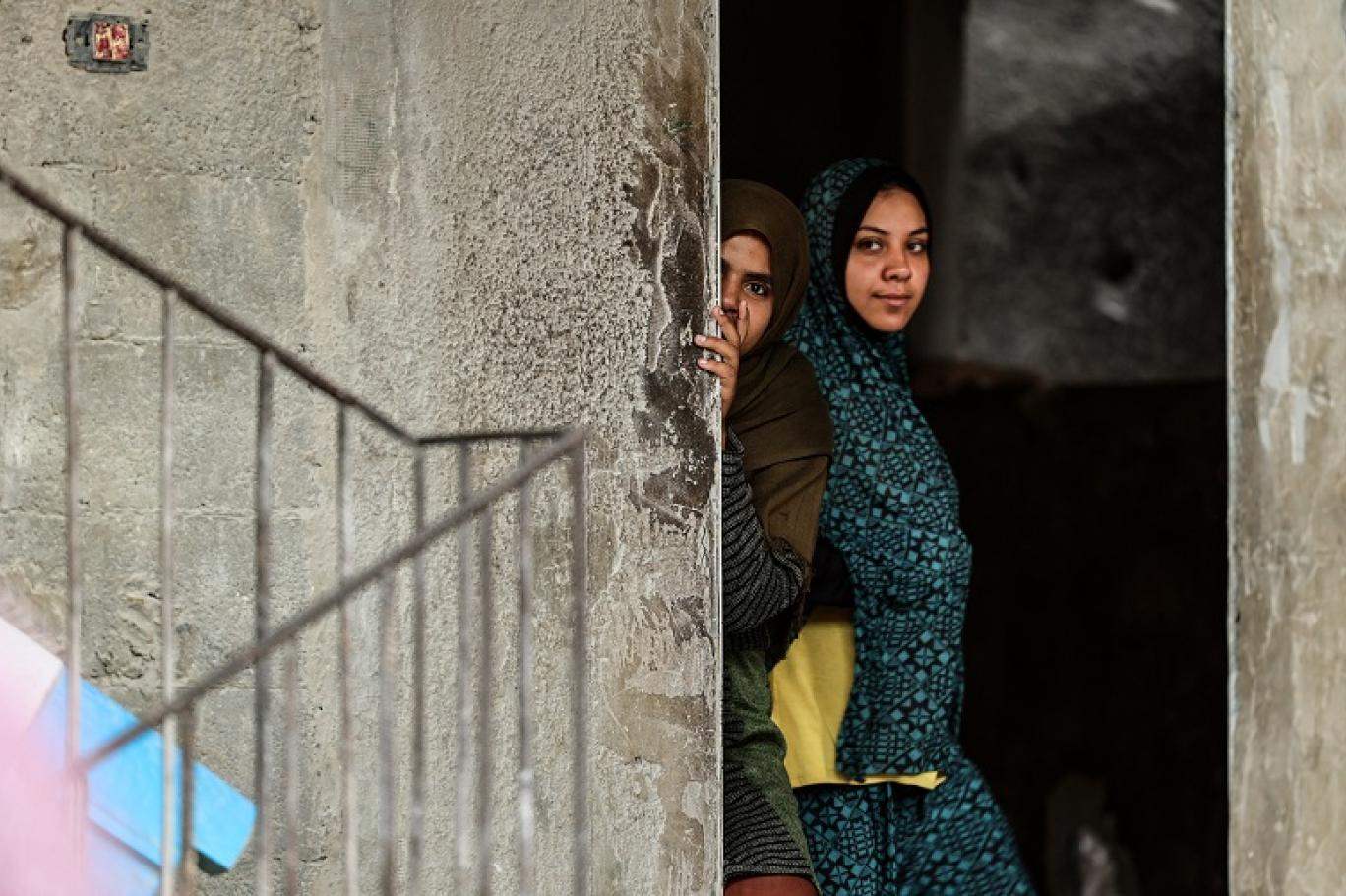 مكتب الإعلام الحكومي في غزة: أكثر من نصف مليون إمرأة نازحة قسرياً 