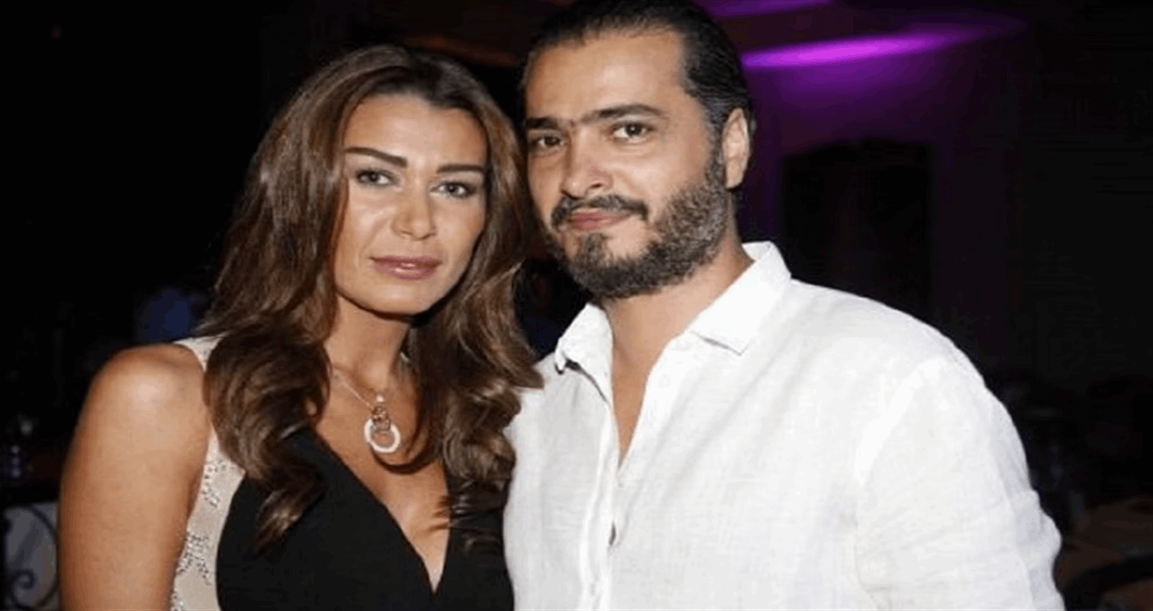 ظهور نادر لابني نادين الراسي من طليقها جيسكار أبي نادر 