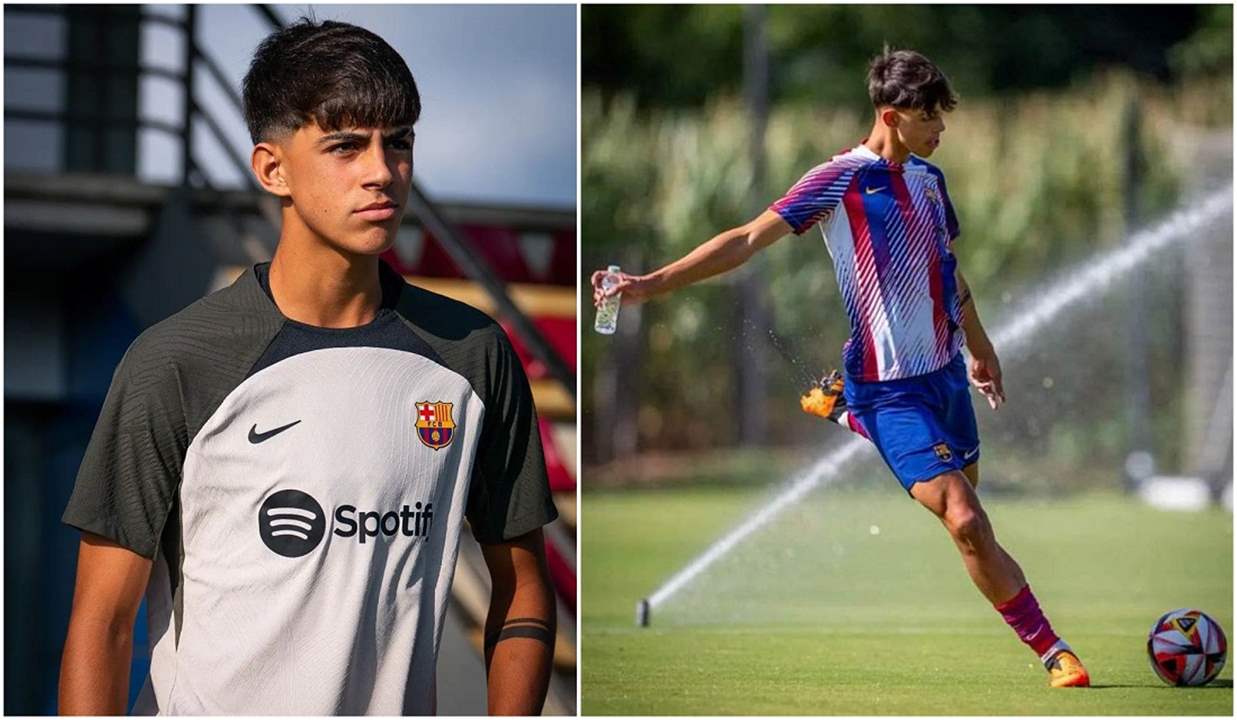 فيديو - مارك بيرنال جديد مدرسة لاماسيا للأرقام القياسية