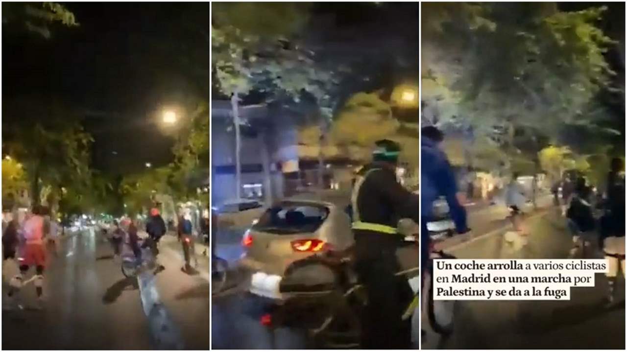 فيديو - فقد صبره فدهس راكبي الدرّاجات !!