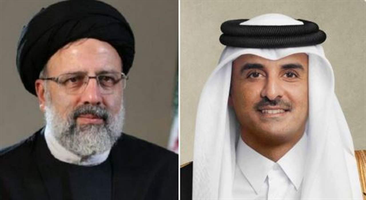  أمير قطر يتلقى اتصالا هاتفيا من الرئيس الإيراني والبحث تناول تطورات الوضع بالأراضي الفلسطينية
