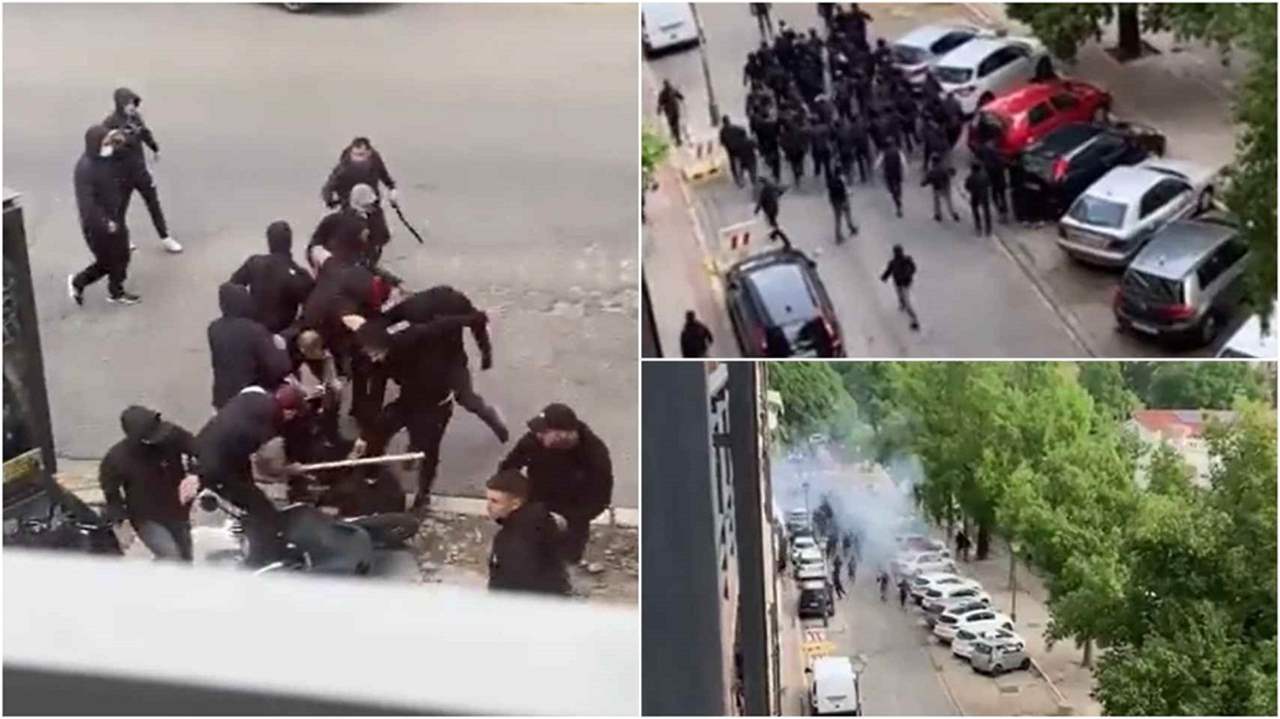 فيديو - عنف واضطرابات قبيل مواجهة ريال بيتيس وأوساسونا