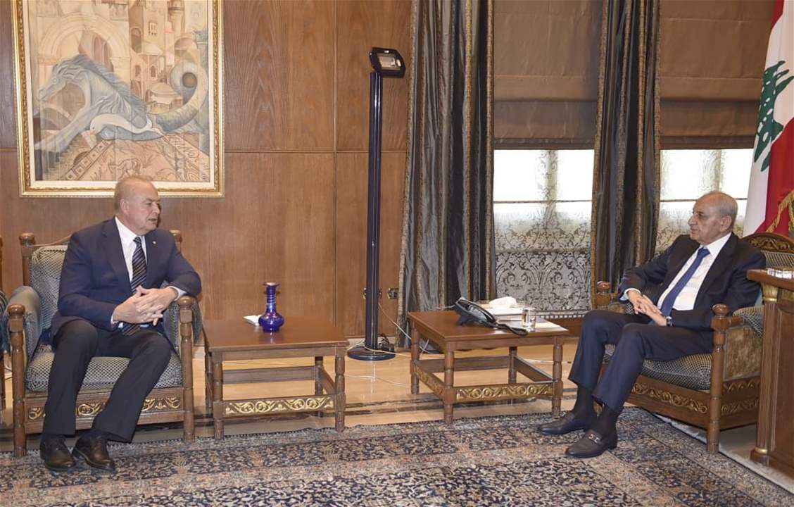 بري إستقبل السفير الروسي وعرض مع زواره المستجدات في لبنان والمنطقة