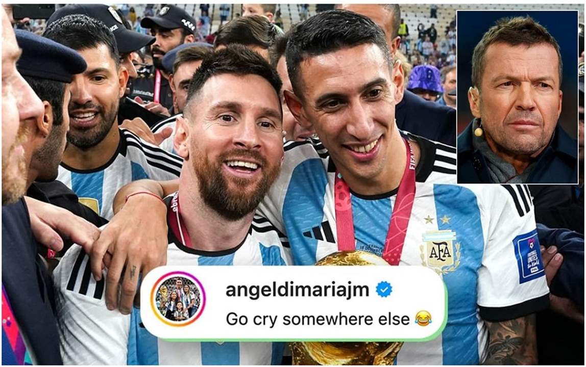 دي ماريا يسخر من ماتيوس والسبب ميسي !!