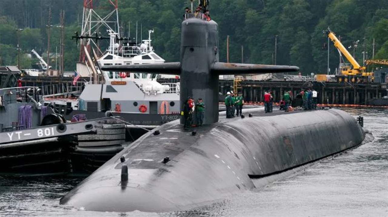 غواصة أوهايو الاميركية النووية تصل الى الشرق الاوسط ... تعرفوا عليها 