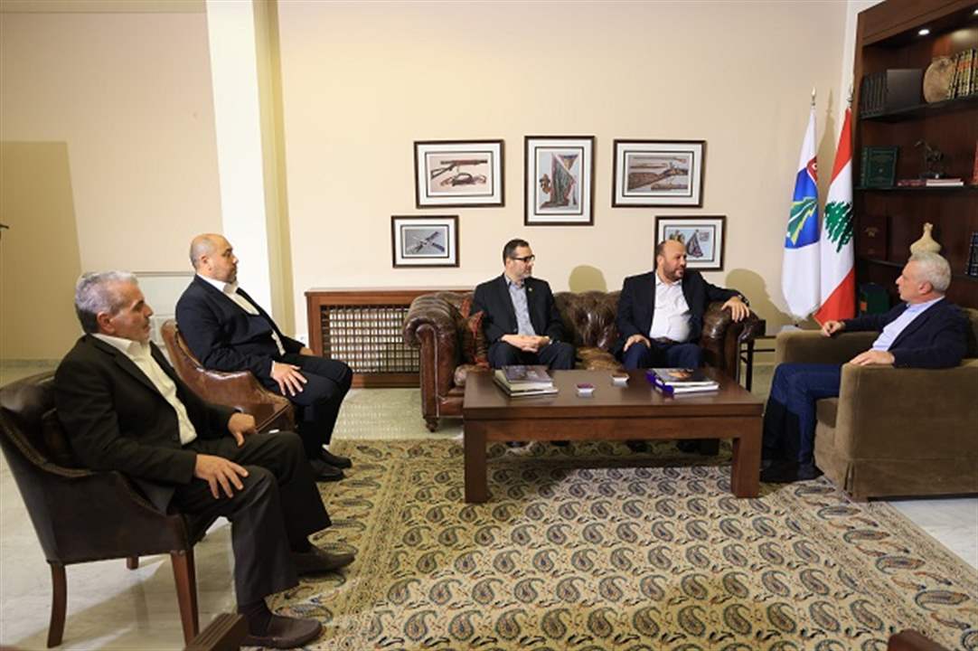ممثل حماس في ضيافة فرنجية بـ بنشعي 
