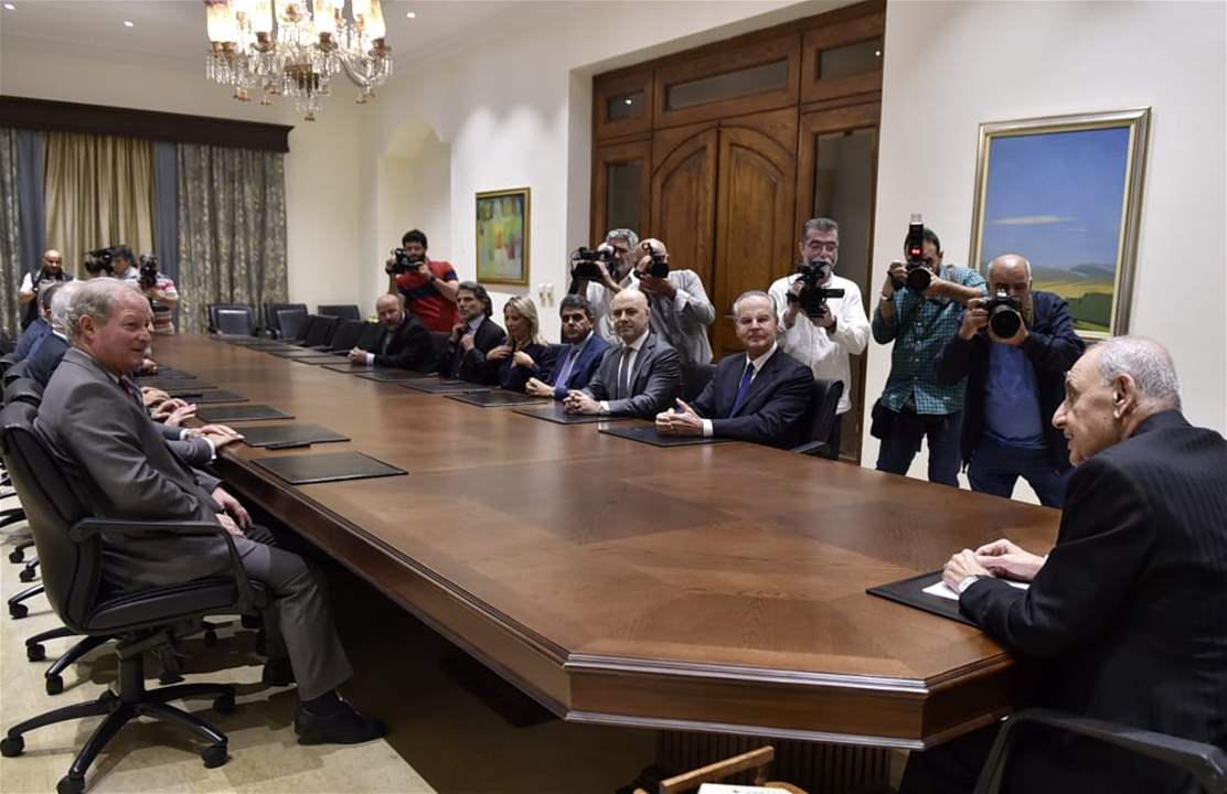 بري تابع المستجدات جنوباً وإستقبل وفد كتلة "الجمهورية القوية" وسفير بلجيكا ومدير المخابرات