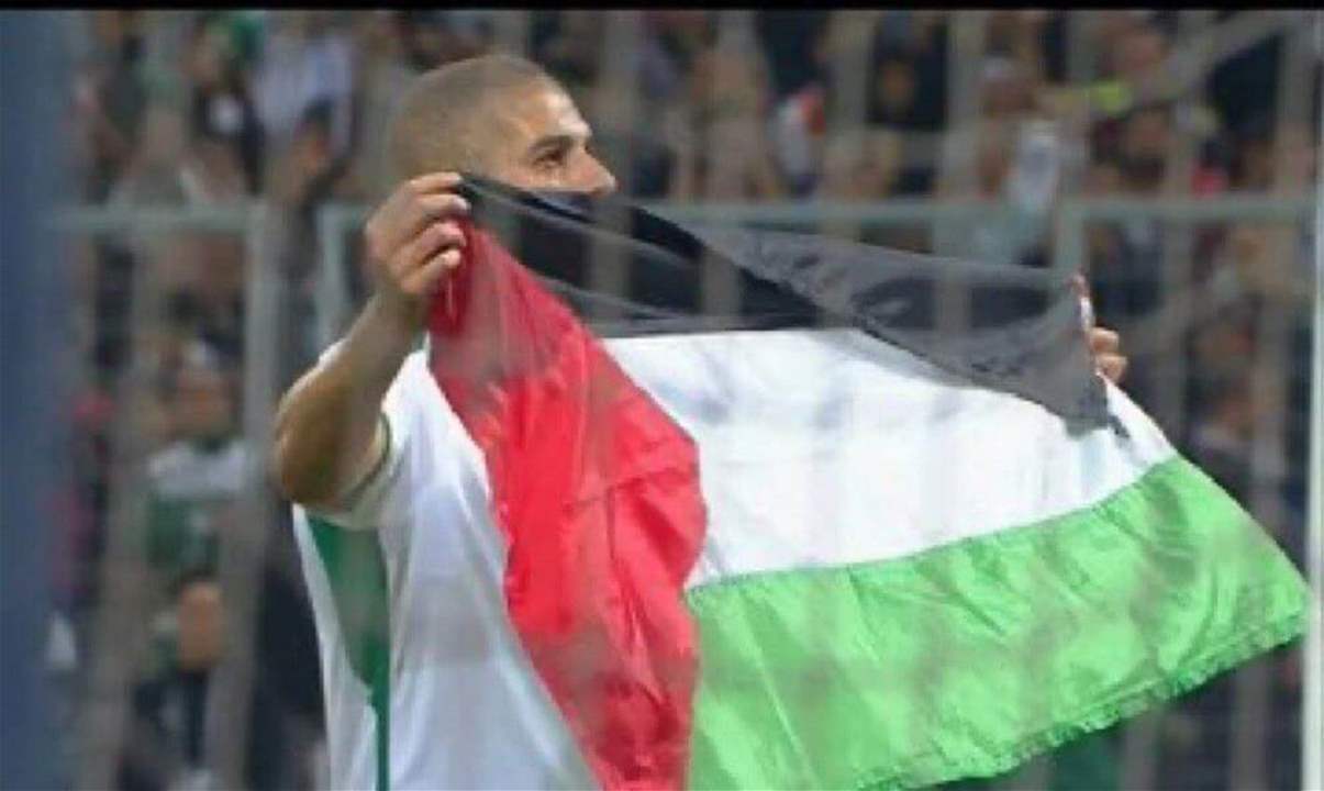 فيديو - سليماني يحقق رقماً تاريخياً ويحتفل بعلم فلسطين