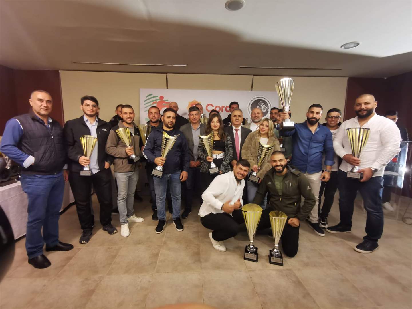 صور - حفل تكريمي حاشد لأبطال لبنان في سباقات سرعة متنوعة