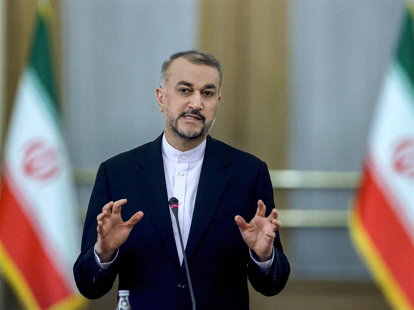 وزير الخارجية الإيراني من بيروت: الوقت أثبت أنّه ليس في صالح الكيان
