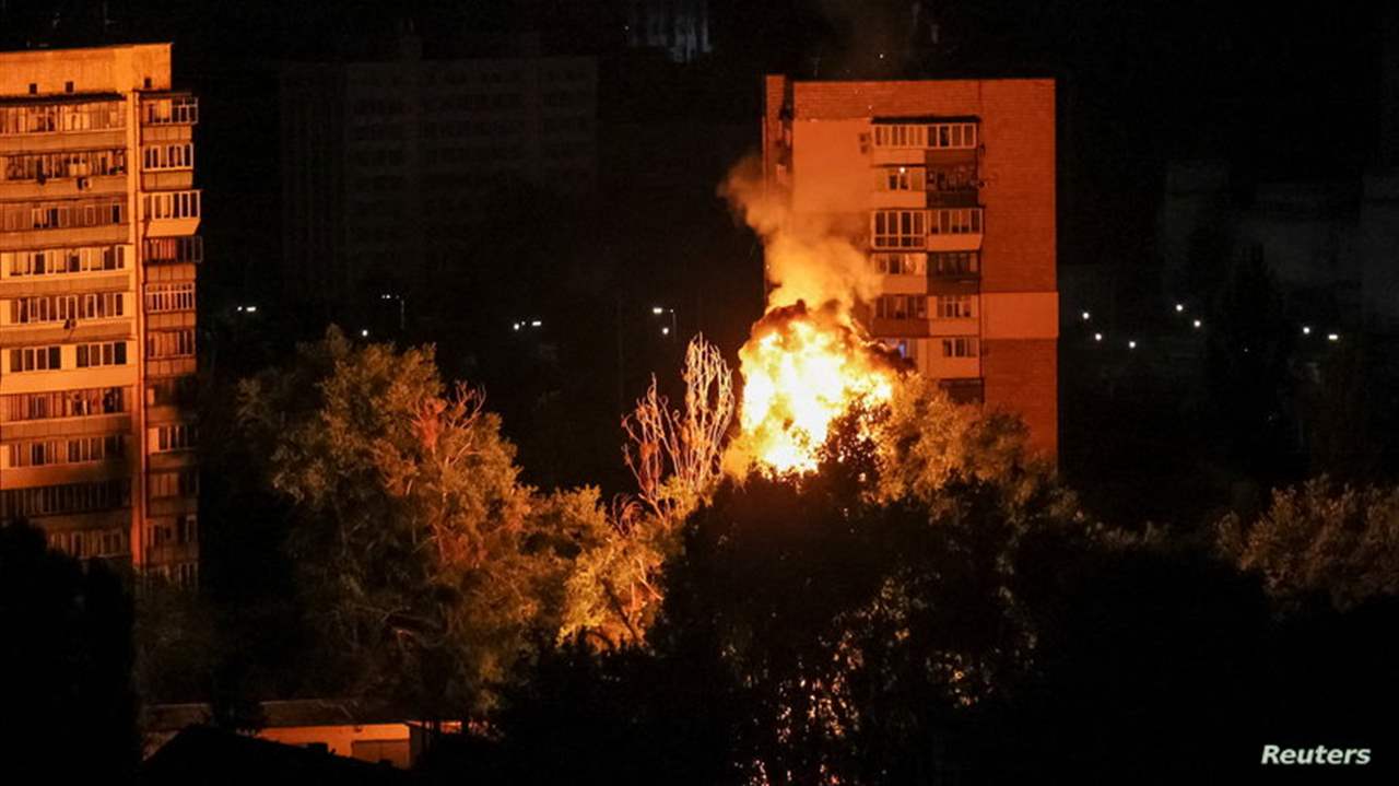 في هجوم هو الأكبر منذ بداية الحرب الروسية - الاوكرانية.. مسيّرات روسية تهاجم كييف