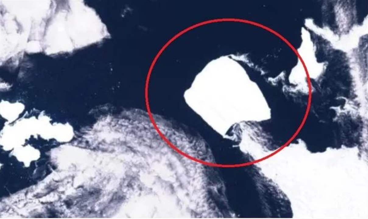 بعد ثلاثة عقود من ثباته.. جبل الجليد الاكبر في العالم يتحرك