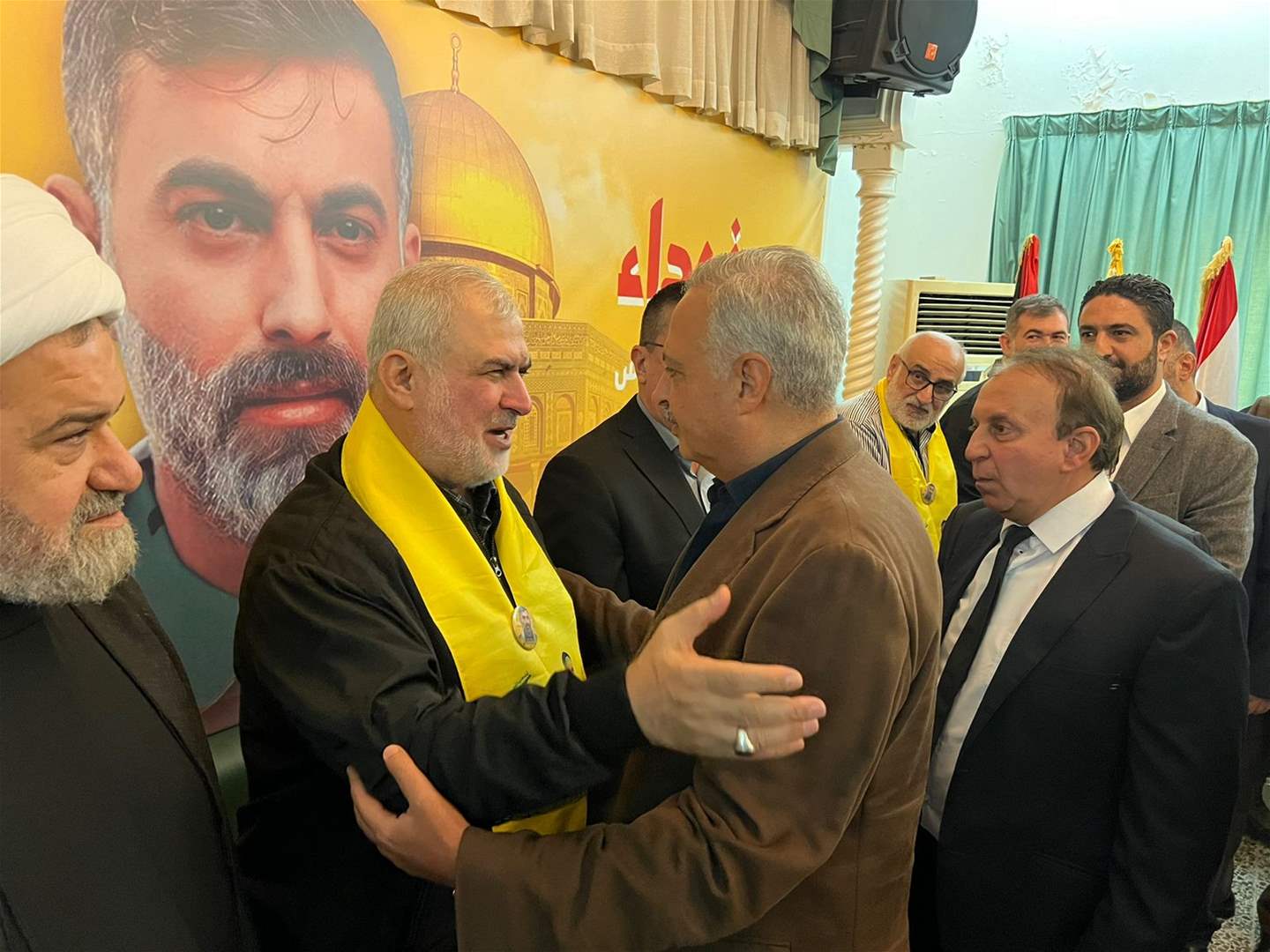 أرسلان قدّم التعازي بالشهيد عباس رعد والشهداء في بلدة جباع 