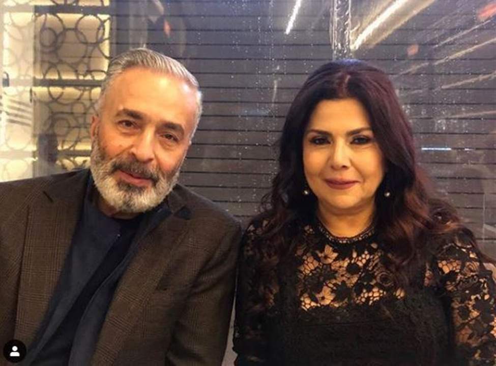 لحظات رومانسية بين صباح الجزائري وزوجها  في عيد ميلاده: بطل كل حكاياتي