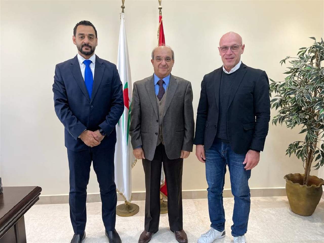 كلاّس استقبل أبو حيدر ومنتخب لبنان يشارك في إكسبو الدوحة