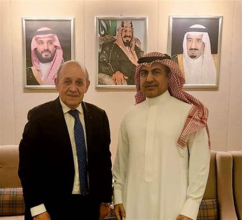 لقاء بين العلولا ولودريان في الرياض: فرنسا والمملكة تعملان معاً يداً بيد من أجل استقرار لبنان وأمنه وضمان سرعة إجراء الانتخابات الرئاسية 