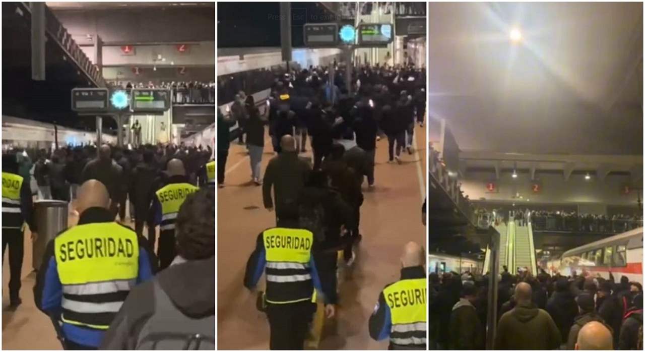 فيديو - جماهير نابولي تجتاح مدريد 