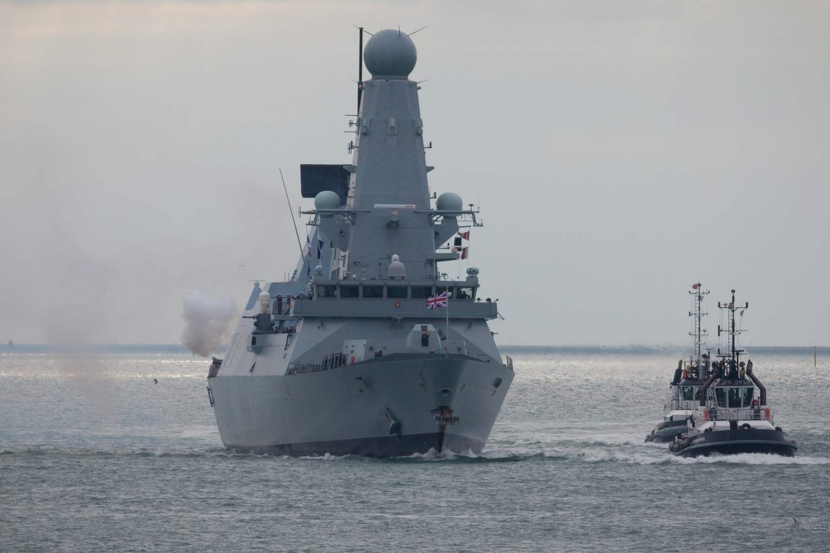 بريطانيا ترسل المدمرة البحرية &quot;دايموند&quot; لتعزيز تواجدها بالشرق الأوسط 