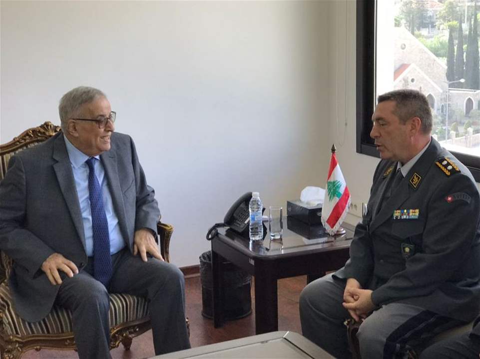 بو حبيب استقبل باتريك غوشا وفرونتسكا: لبنان في حالة الدفاع عن النفس وعلى اسرائيل تنفيذ قرارات الامم المتحدة