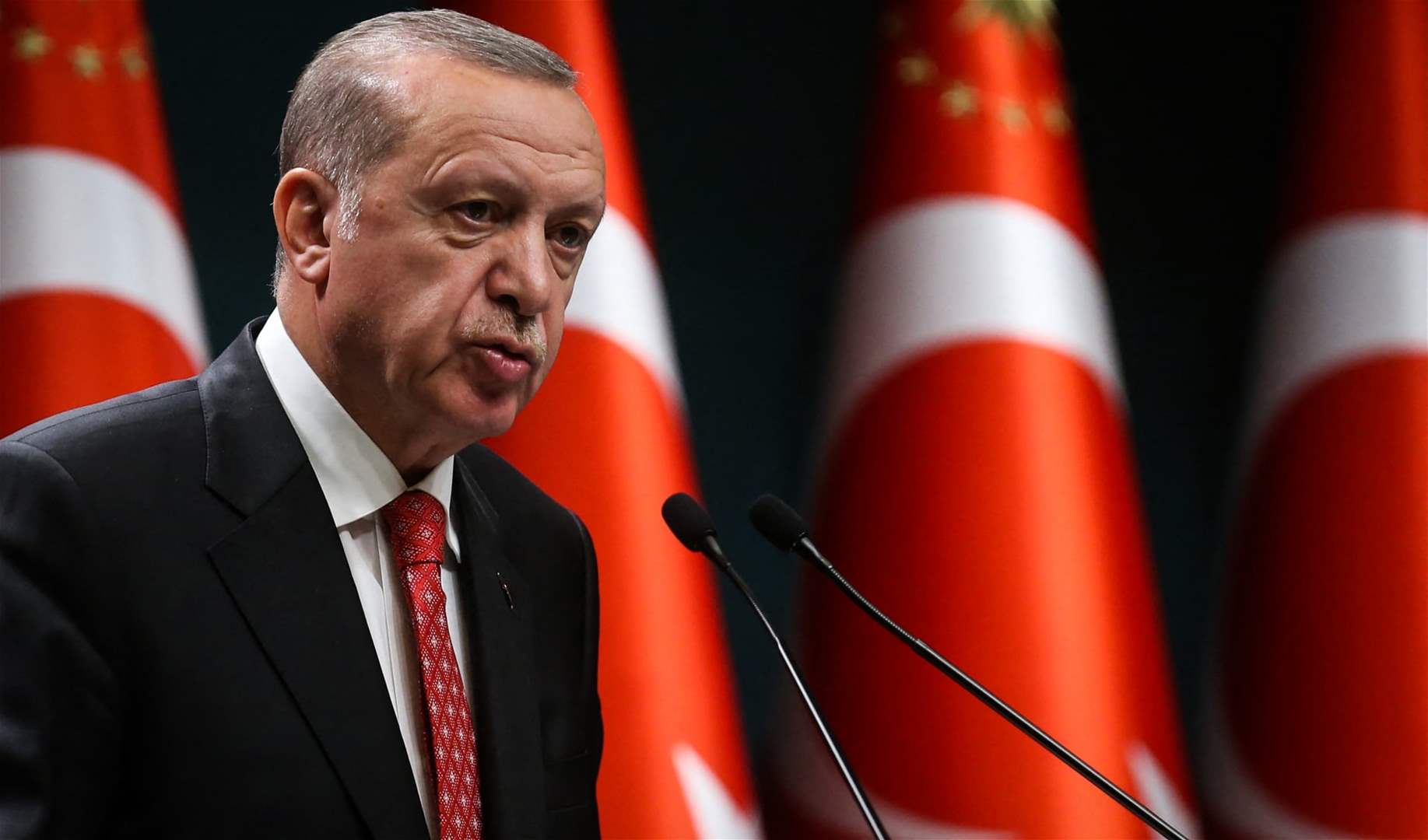 إردوغان رفض دعوات واشنطن لقطع العلاقات مع حماس 