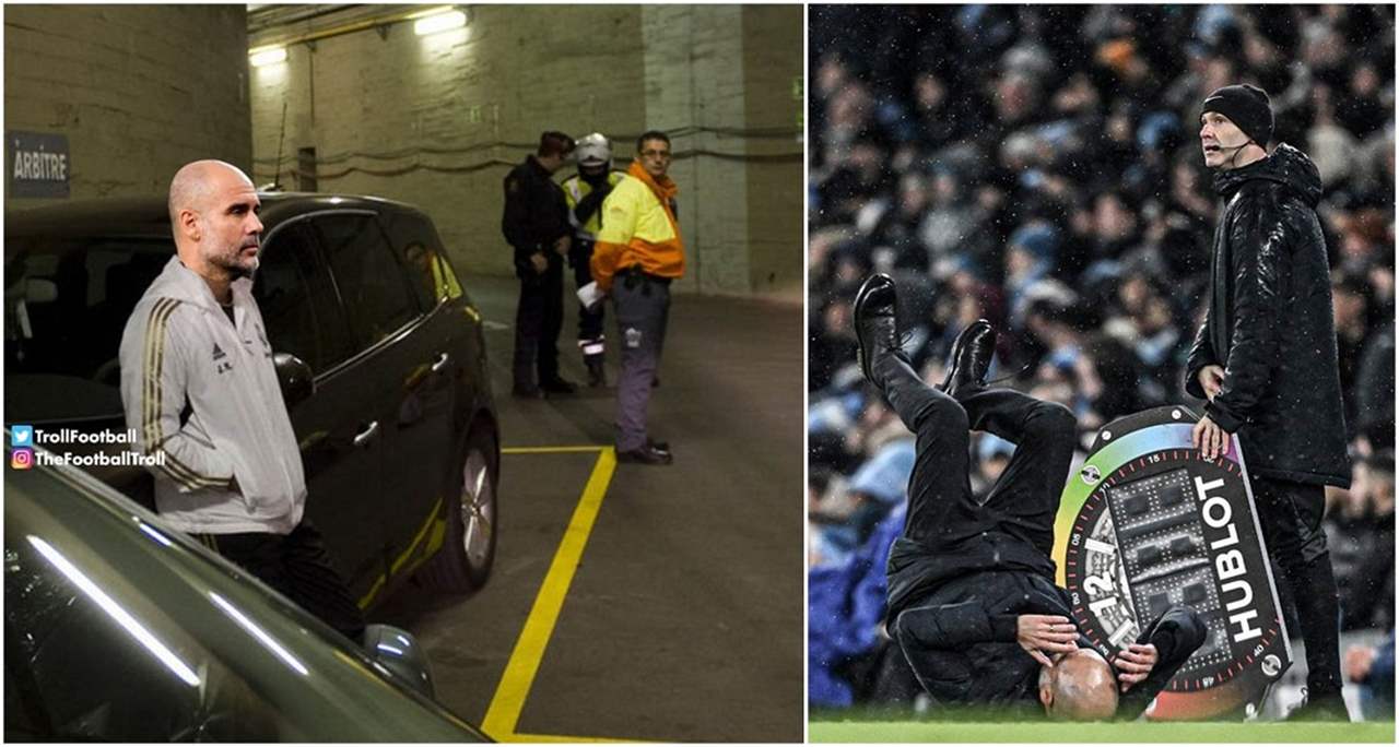 فيديو - بيب انتظر الحُكام في مرآب السيارات