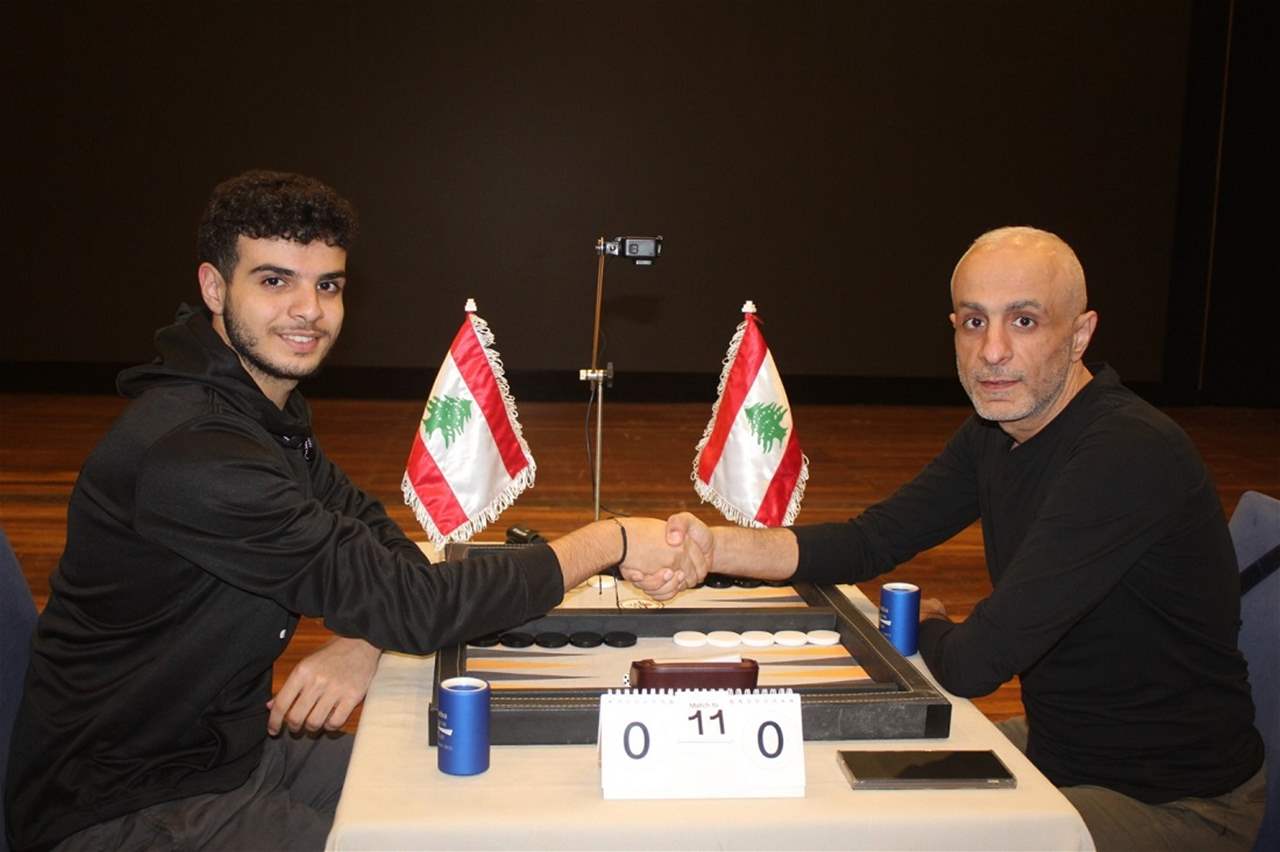 باكغمون: طوني برنابا بطل كأس لبنان ونجله جو وصيفه 