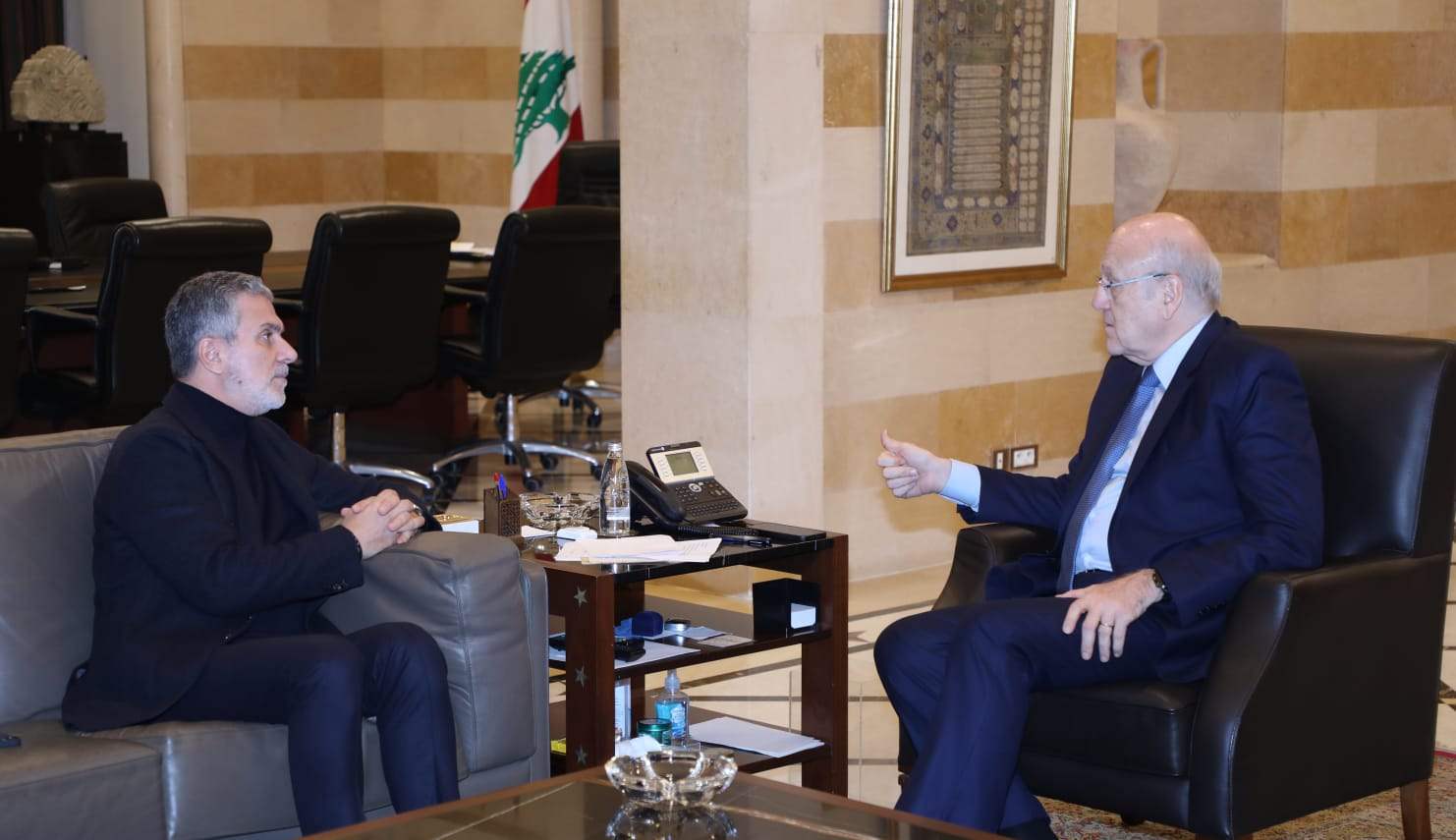 ميقاتي إجتمع مع وزيري السياحة والزراعة وإستقبل النائب بهية الحريري.. إليكم التفاصيل 