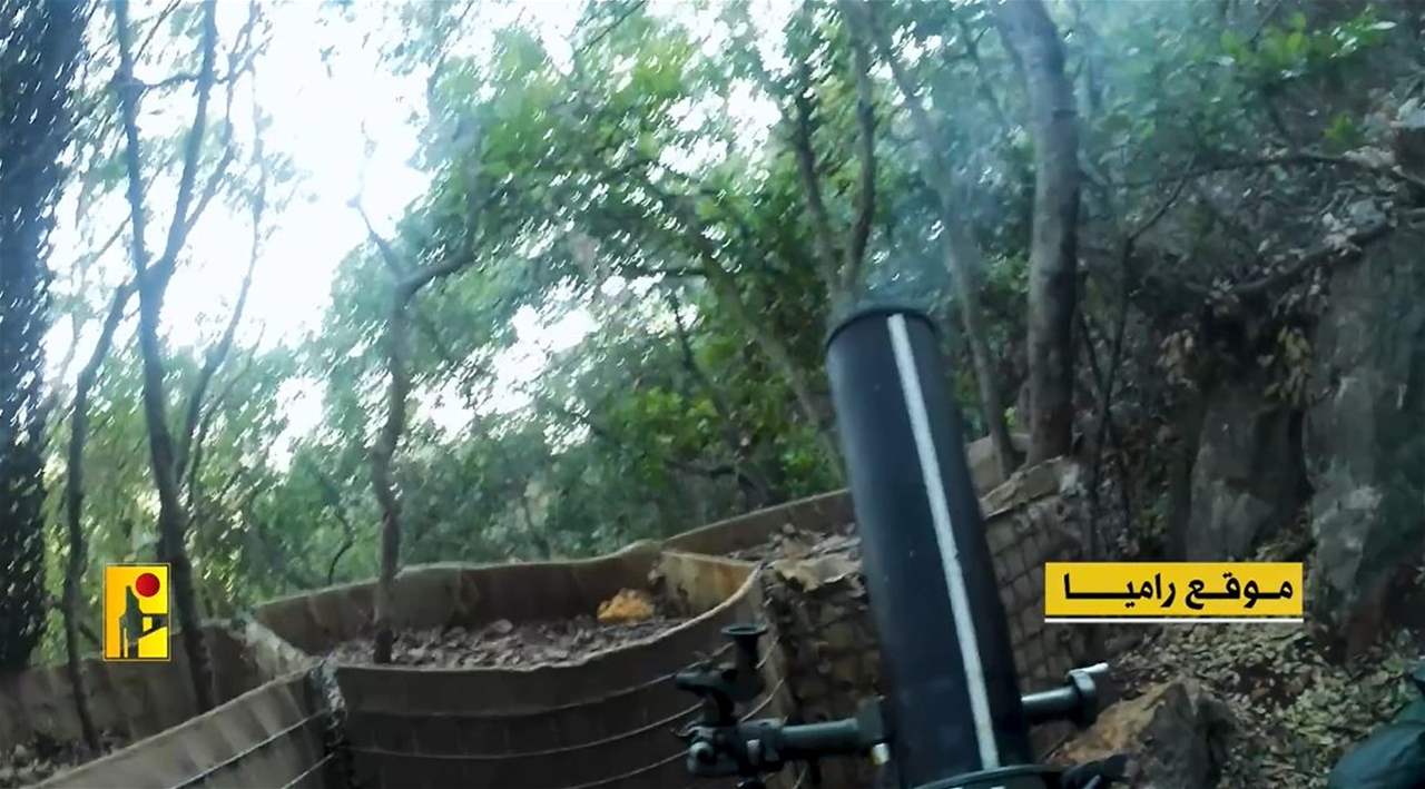 بالفيديو - مشاهد من إستهداف حزب الله موقعي راميا ورويسة القرن التابعين لجيش العدو الإسرائيلي