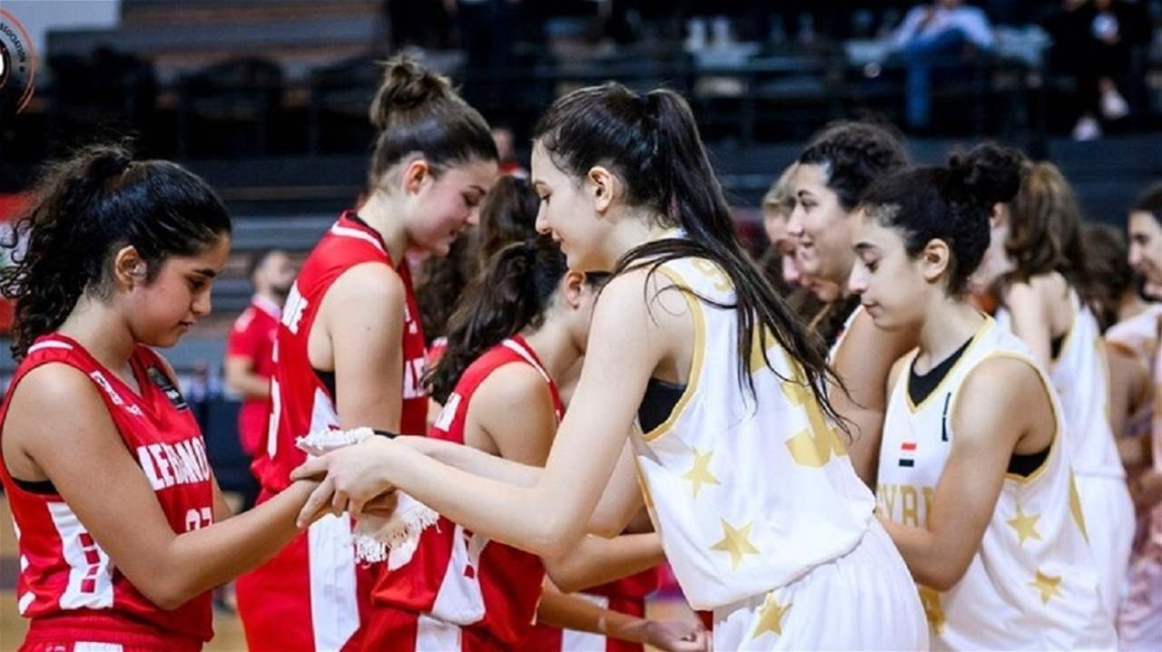 سلّة: سوريا بطلة إناث غرب آسيا ولاعبة تُسجل في سلّتها