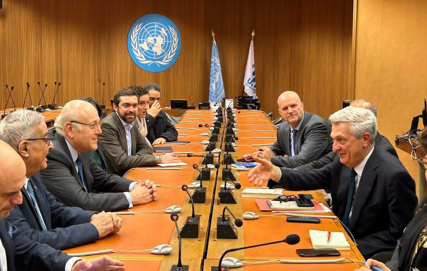 غراندي خلال اجتماعه مع ميقاتي: الحل الأمثل في دعم النازحين في سوريا ولكن هذا سيستغرق وقتا