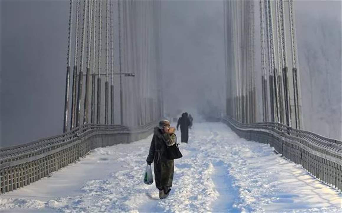 حتى 50 درجة مئوية تحت الصفر... الصقيع غير المعهود في سيبيريا 