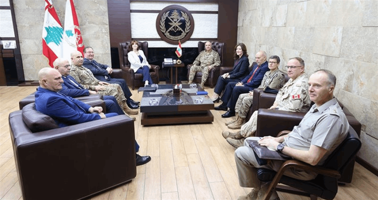 السفارة البريطانية: كاول بحث مع قائد الجيش في أمن الحدود مع سوريا ودعا لتنفيذ القرار 1701