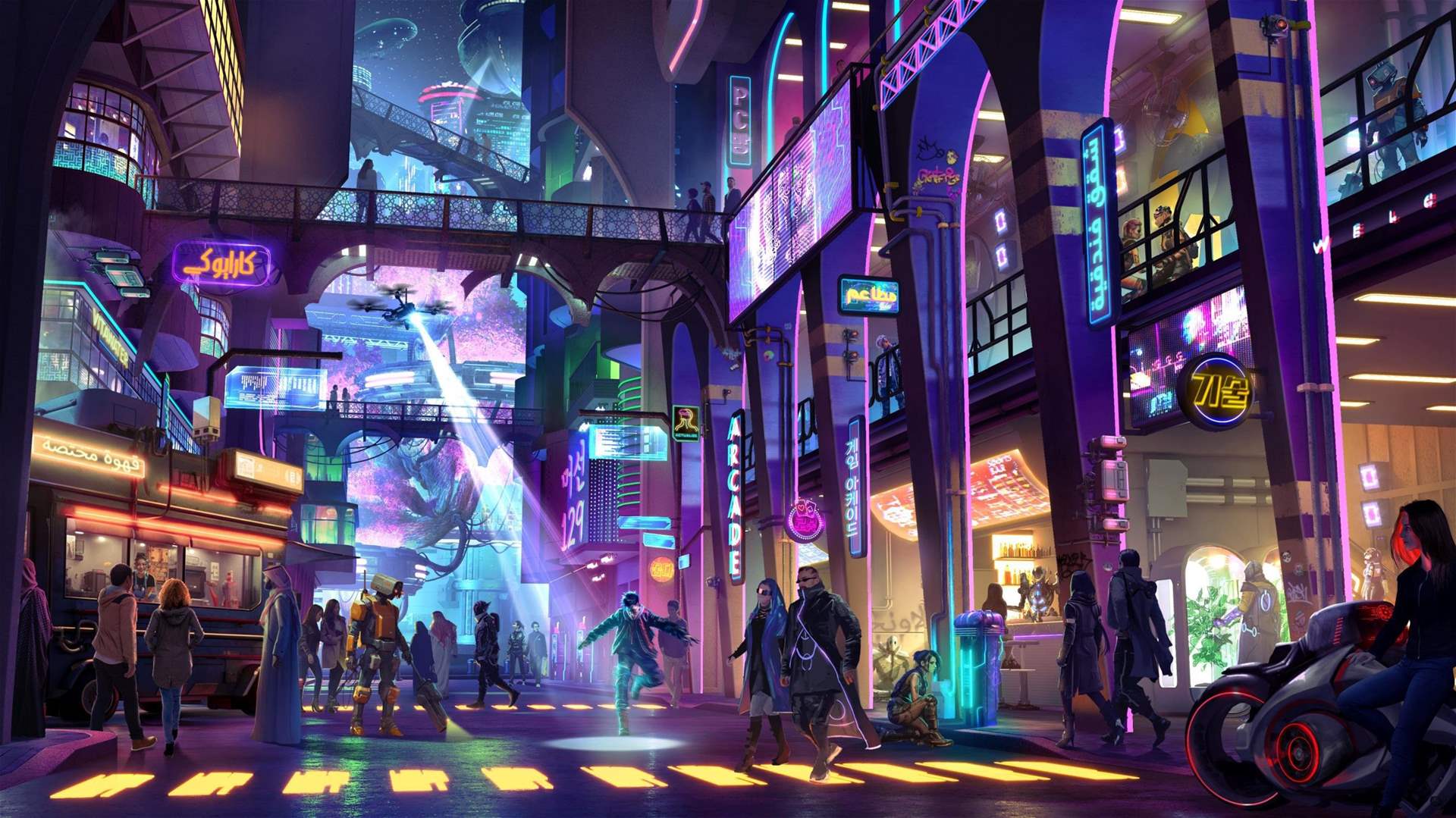  "الأولى من نوعها في العالم".. القدية السعودية تعلن إطلاق منطقة الألعاب والرياضات الإلكترونية