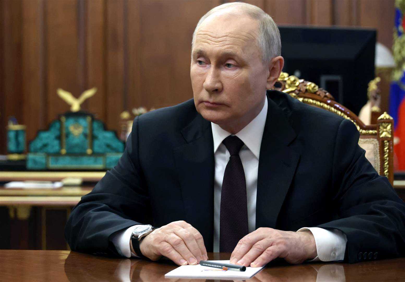 بوتين يعزي أمير الكويت الجديد بوفاة شقيقه 