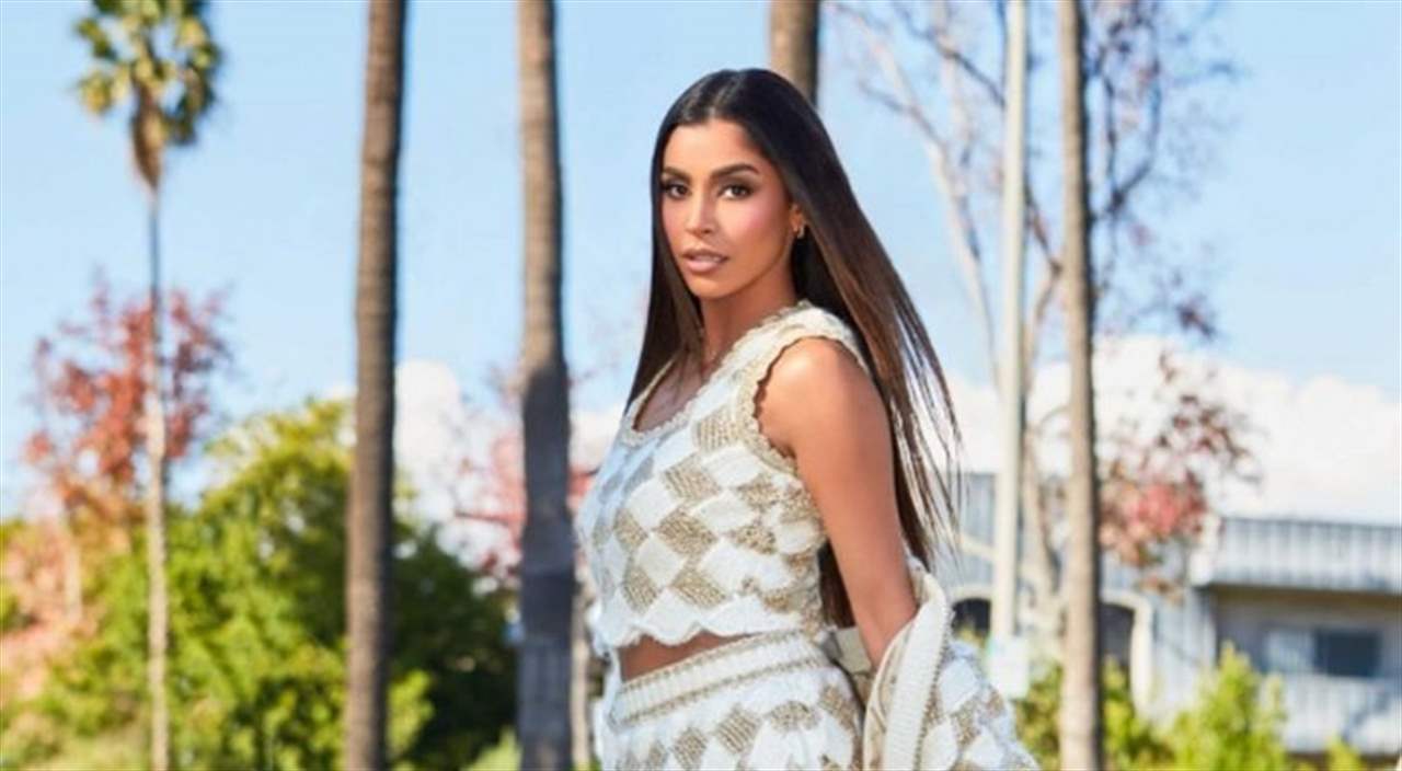 شقيقة ملكة جمال لبنان ياسمينا زيتون تلفت الأنظار في اول ظهور لها 