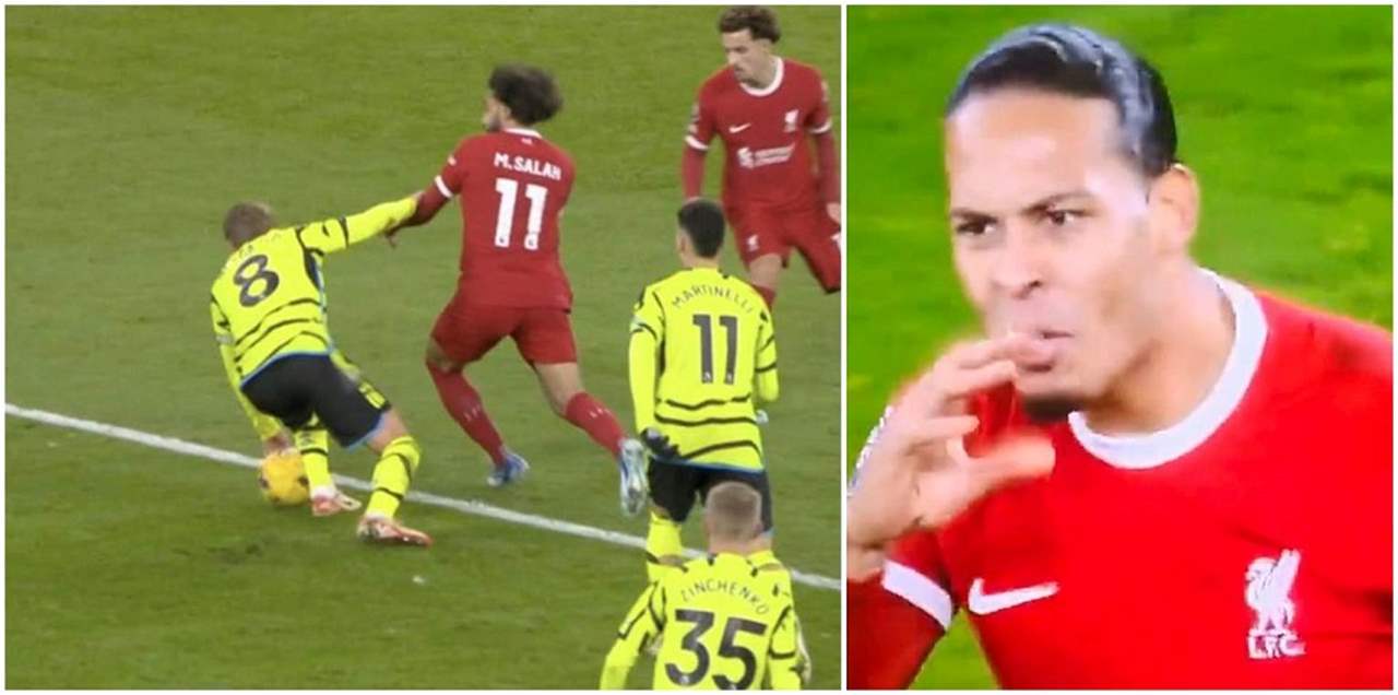 فيديو - الحكم يصدم ليفربول وفان دايك "هل أنت ثمل؟"!!