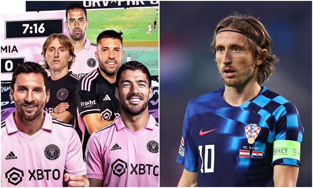 هل يتحول أعداء الأمس الى زملاء؟ .. ميسي ومودريتش معاً؟