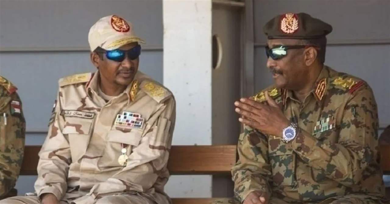  مصادر لـ"سكاي نيوز عربية": البرهان يلتقي حميدتي الخميس