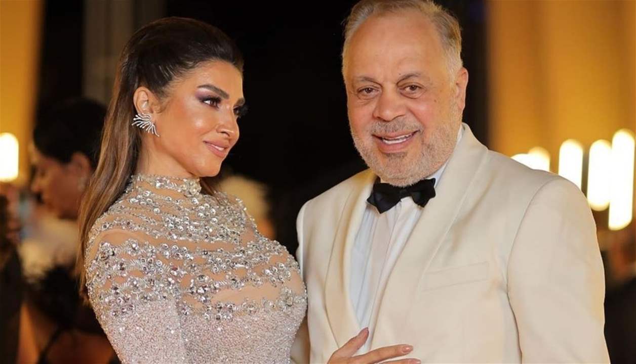 روجينا تحتفل بعيد ميلاد زوجها أشرف زكي: ربنا يحفظك لنا 