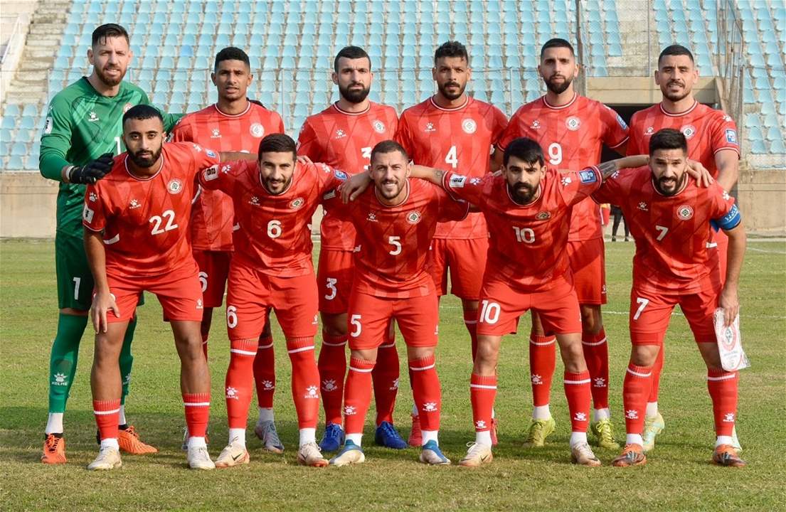 منتخب لبنان يغادر غداً الى الدوحة استعداداً لكأس آسيا