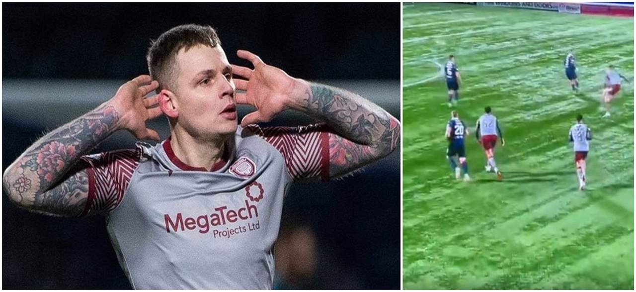 فيديو - حارس المرمى يُسجّل هدفاً رائعاً في اسكتلندا